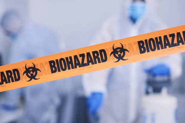 Professional Crime Scene Cleanup technician working in Palm Springs, FL